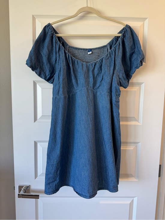 Old Navy Dresses & Skirts - Old Navy Jean Mini Swing Dress